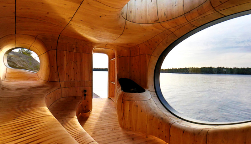 Sauna Gruta: Un diseño que respeta el ambiente