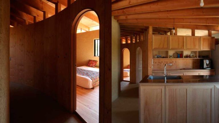 Casa espiral de Japón… su azotea es un jardín - CASA ecológica